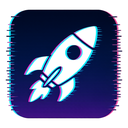 icon_construction_rocket_digital_glitch icon preview