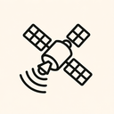 icon_construction_satellite_line_art icon preview