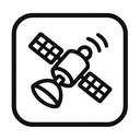 icon_construction_satellite_monochrome icon preview