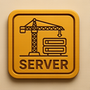 icon_construction_server_embossed icon preview