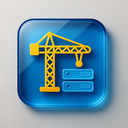 icon_construction_server_glassy icon preview