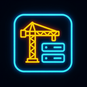 icon_construction_server_neon icon preview
