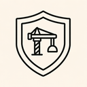 icon_construction_shield_line_art icon preview