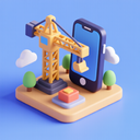 icon_construction_smartphone_3d_isometric icon preview