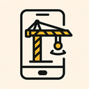 icon_construction_smartphone_asymmetrical icon preview