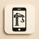icon_construction_smartphone_elegant icon preview