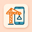 icon_construction_smartphone_flat_pastel icon preview