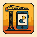 icon_construction_smartphone_retro icon preview