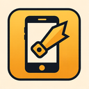 icon_construction_smartphone_sharp_edges icon preview