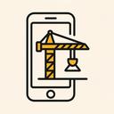 icon_construction_smartphone_thin icon preview