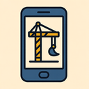 icon_construction_smartphone_vector icon preview