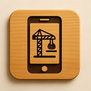 icon_construction_smartphone_wooden icon preview
