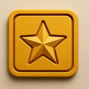 icon_construction_star_embossed icon preview