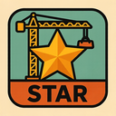 icon_construction_star_retro icon preview