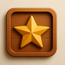 icon_construction_star_wooden icon preview