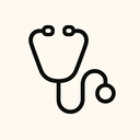 icon_construction_stethoscope_line_art icon preview