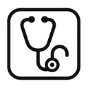 icon_construction_stethoscope_monochrome icon preview