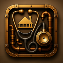 icon_construction_stethoscope_steampunk icon preview
