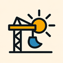icon_construction_sun_abstract icon preview