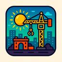 icon_construction_sun_cyberpunk icon preview