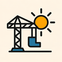 icon_construction_sun_geometric icon preview