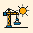 icon_construction_sun_iconic icon preview