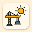 icon_construction_sun_rounded icon preview
