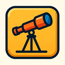 icon_construction_telescope_bold icon preview