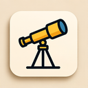 icon_construction_telescope_elegant icon preview