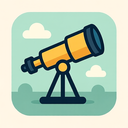 icon_construction_telescope_flat_pastel icon preview