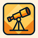 icon_construction_telescope_geometric icon preview