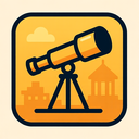 icon_construction_telescope_iconic icon preview