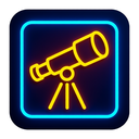icon_construction_telescope_neon icon preview