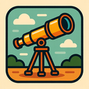icon_construction_telescope_retro icon preview