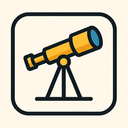 icon_construction_telescope_thin icon preview