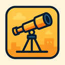 icon_construction_telescope_vector icon preview