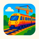 icon_construction_train_vibrant_colors icon preview