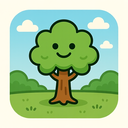 icon_construction_tree_cartoon icon preview