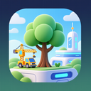 icon_construction_tree_futuristic icon preview