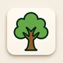 icon_construction_tree_symmetrical icon preview