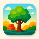 icon_construction_tree_vibrant_colors icon preview