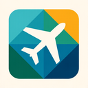 icon_culture_airplane_geometric icon preview