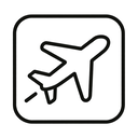 icon_culture_airplane_line_art icon preview