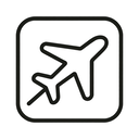 icon_culture_airplane_outline icon preview