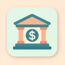 icon_culture_bank_flat_pastel icon preview