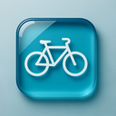 icon_culture_bicycle_glassy icon preview