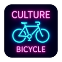 icon_culture_bicycle_neon icon preview