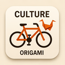 icon_culture_bicycle_origami icon preview