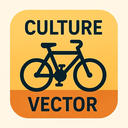 icon_culture_bicycle_vector icon preview