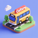 icon_culture_bus_3d_isometric icon preview